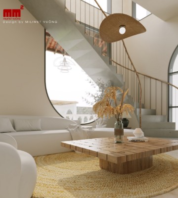 Biệt thự kiến trúc Địa Trung Hải ở ven biển Lâm Đồng, Nhung villa.