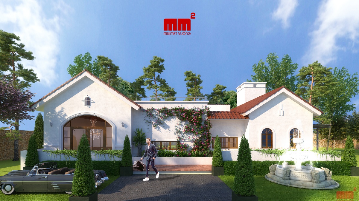 Hue's House,Impression 4-Level Townhouse design - Spanish style