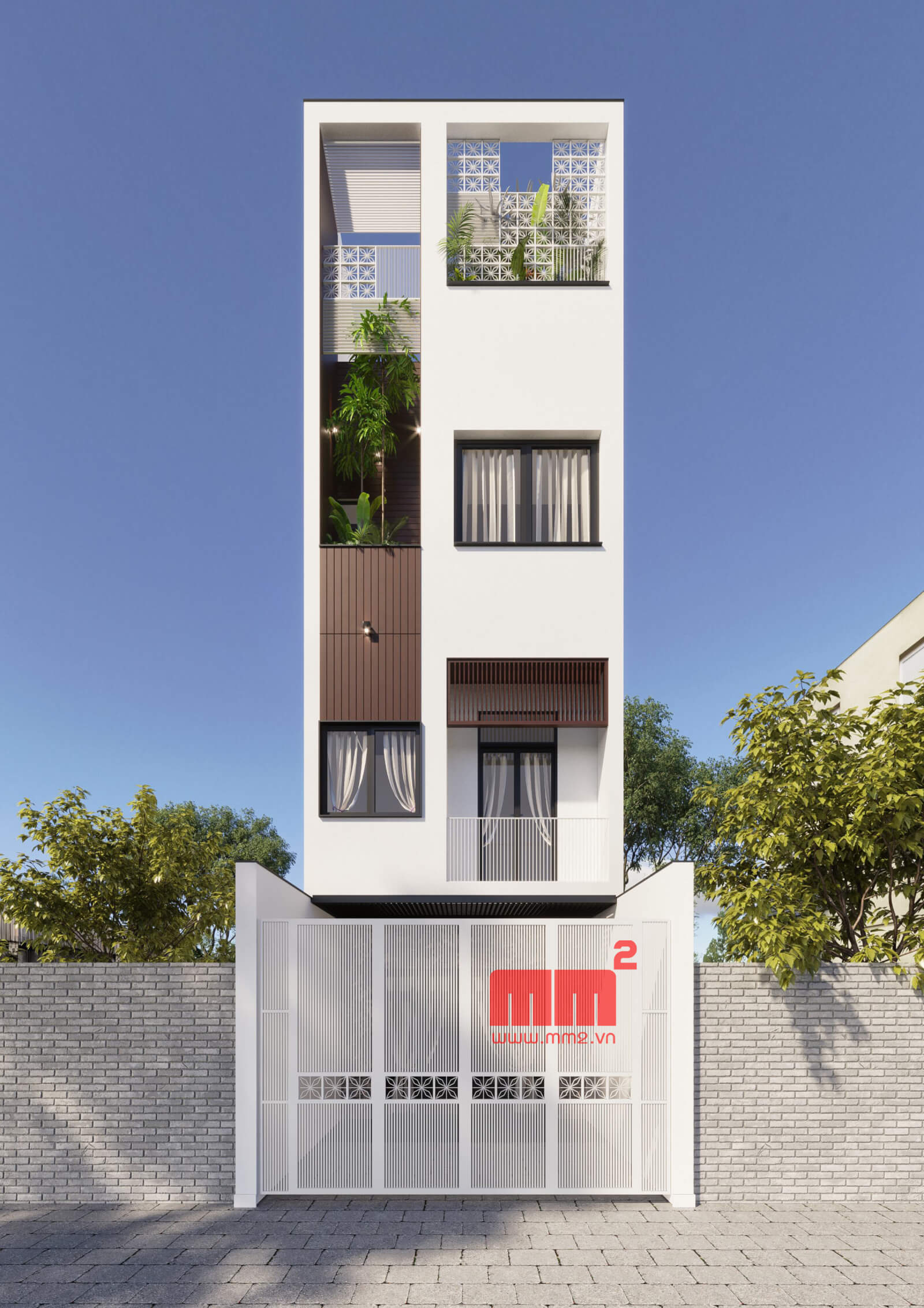 NHÀ PHỐ HẸP NGANG- mặt tiền 4.1m
